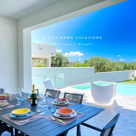 Villa Con Piscina Privata 500 Mt Dal Mare By Sicily Solutions